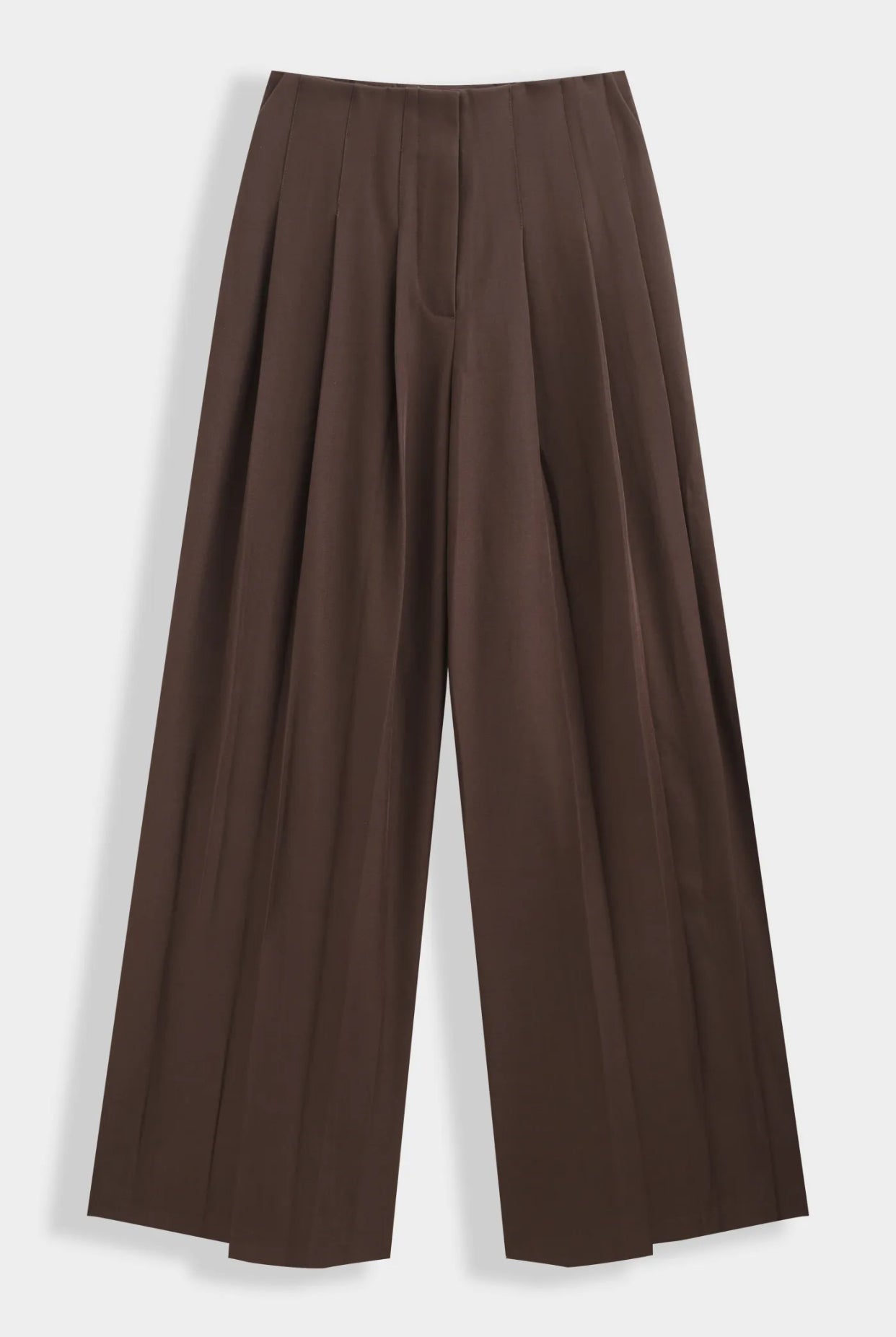 Pantalon pince chocolat