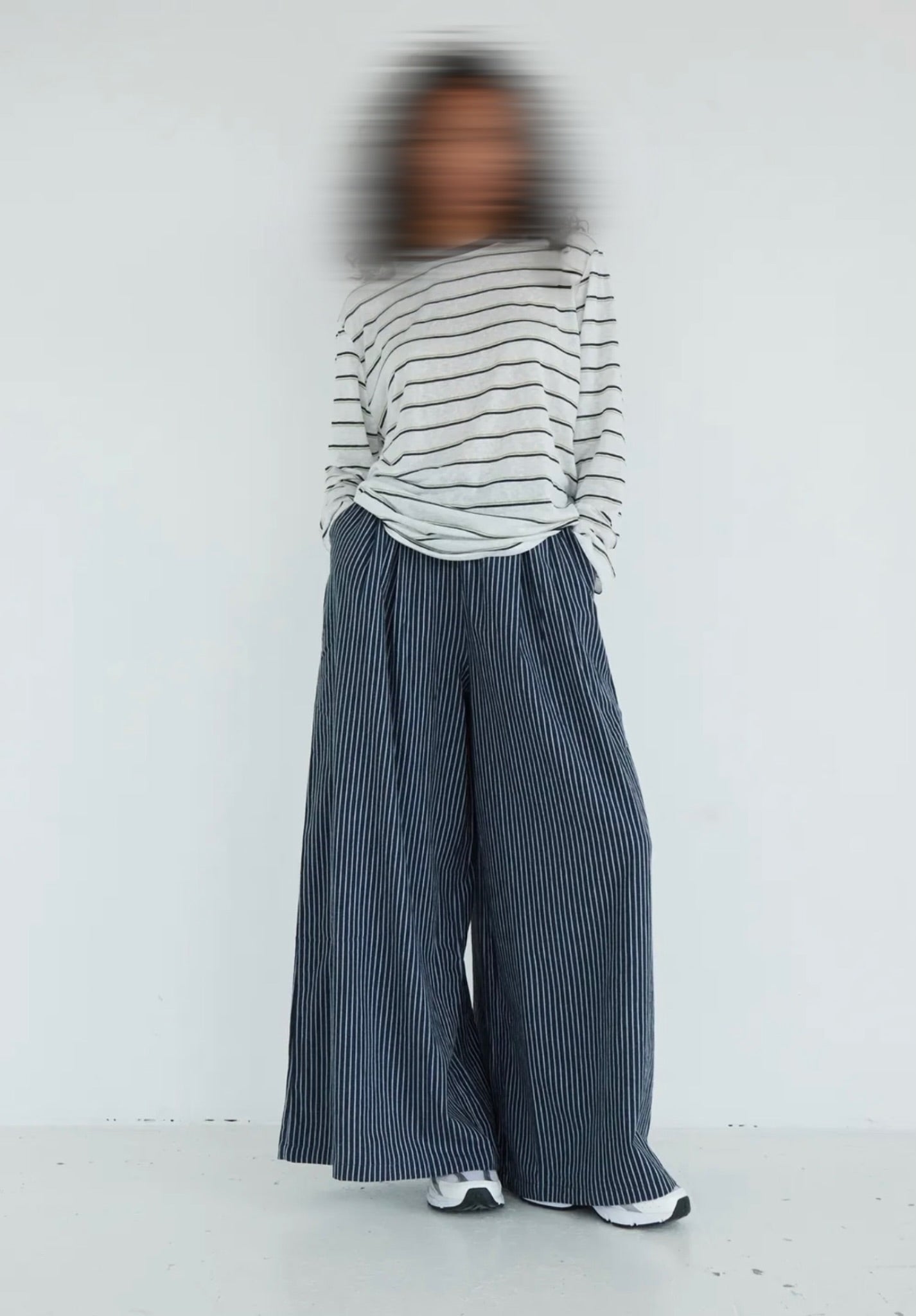 Pantalon rayé