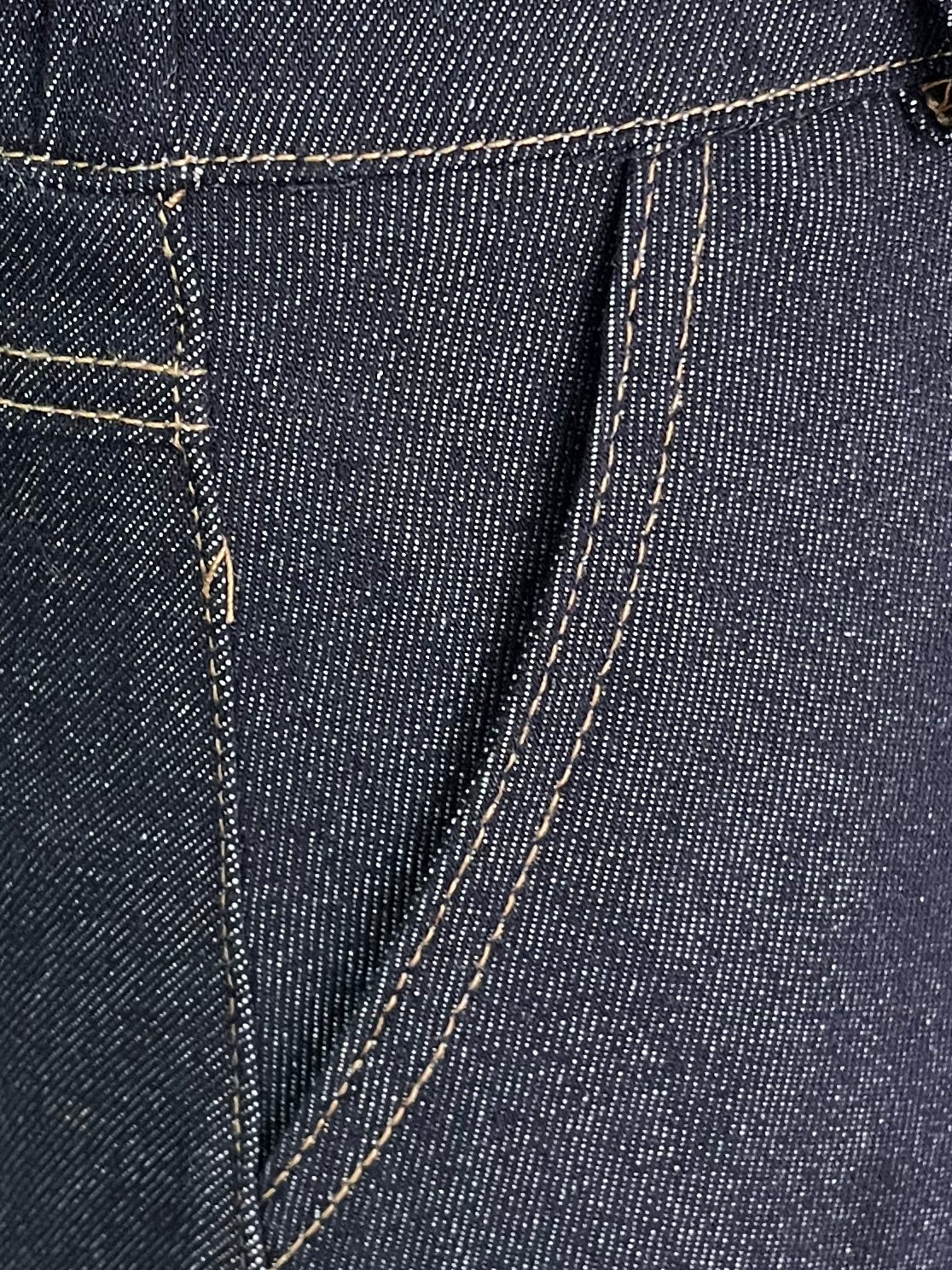 Jupe trapèze en jean