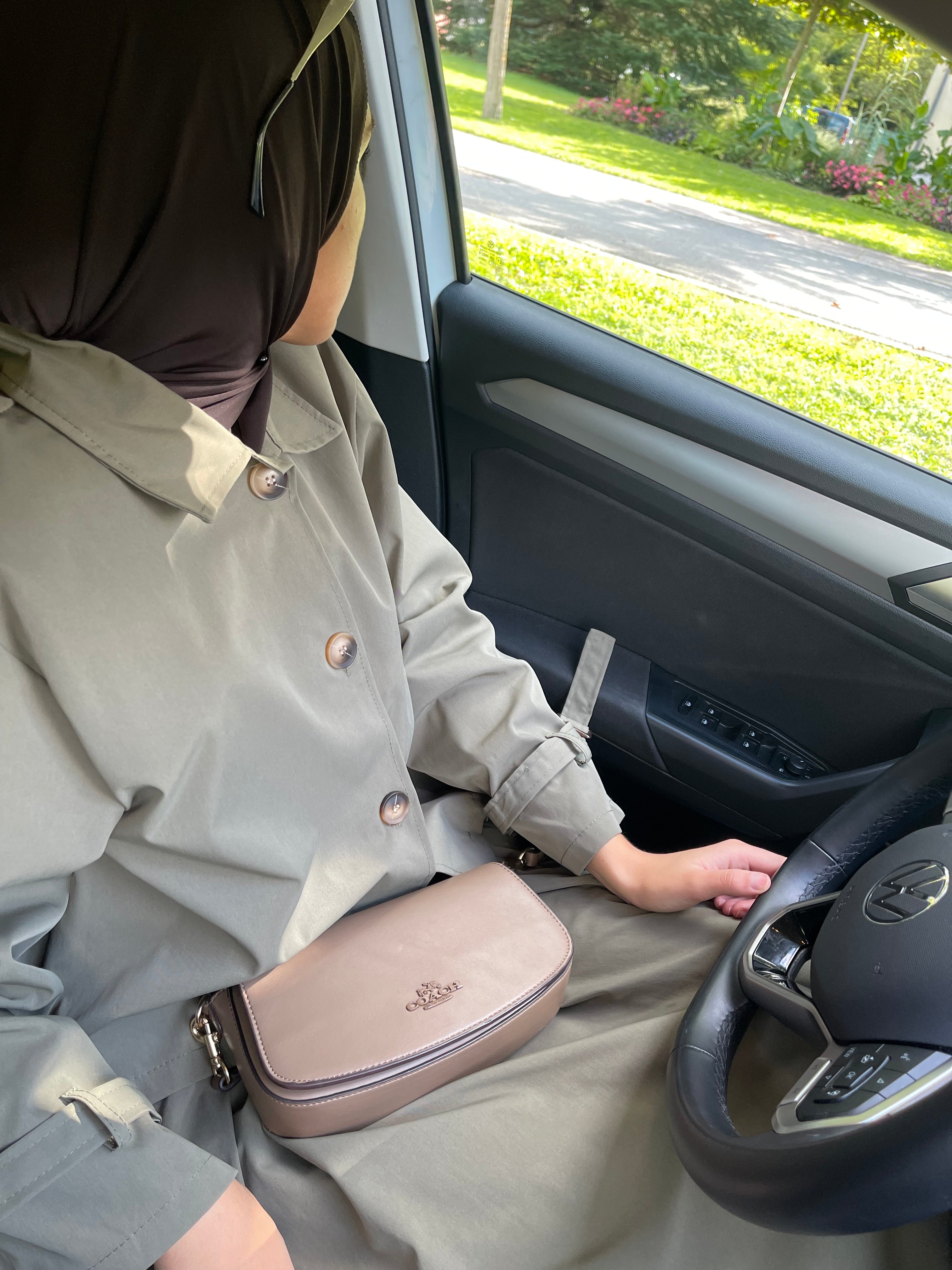 Ensemble trench & jupe