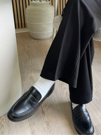 Mocassin noir