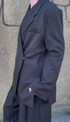 Blazer premium croisé