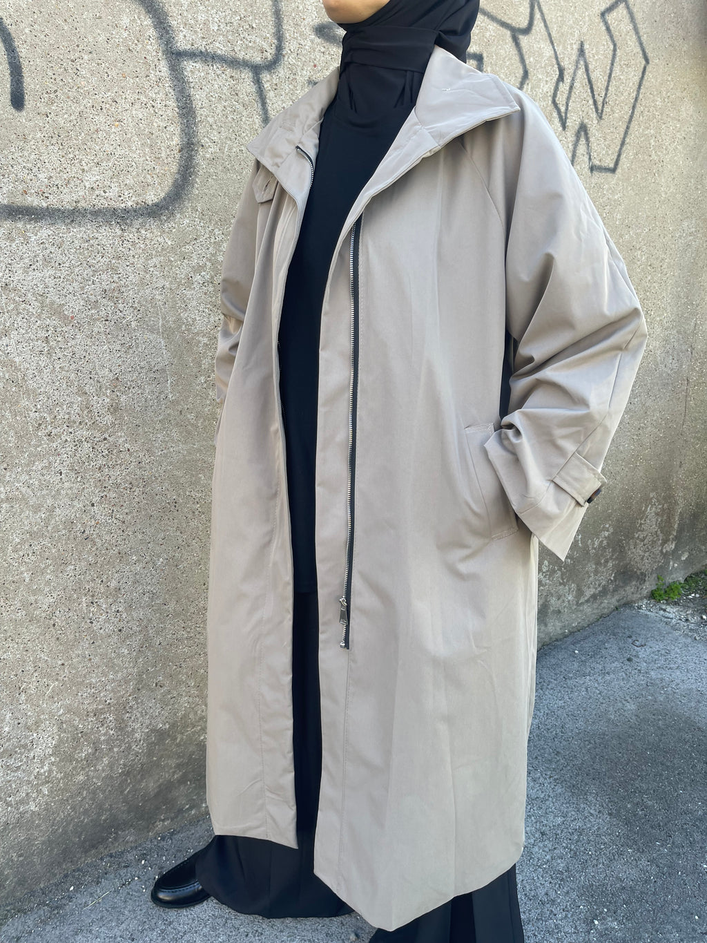 Parka beige