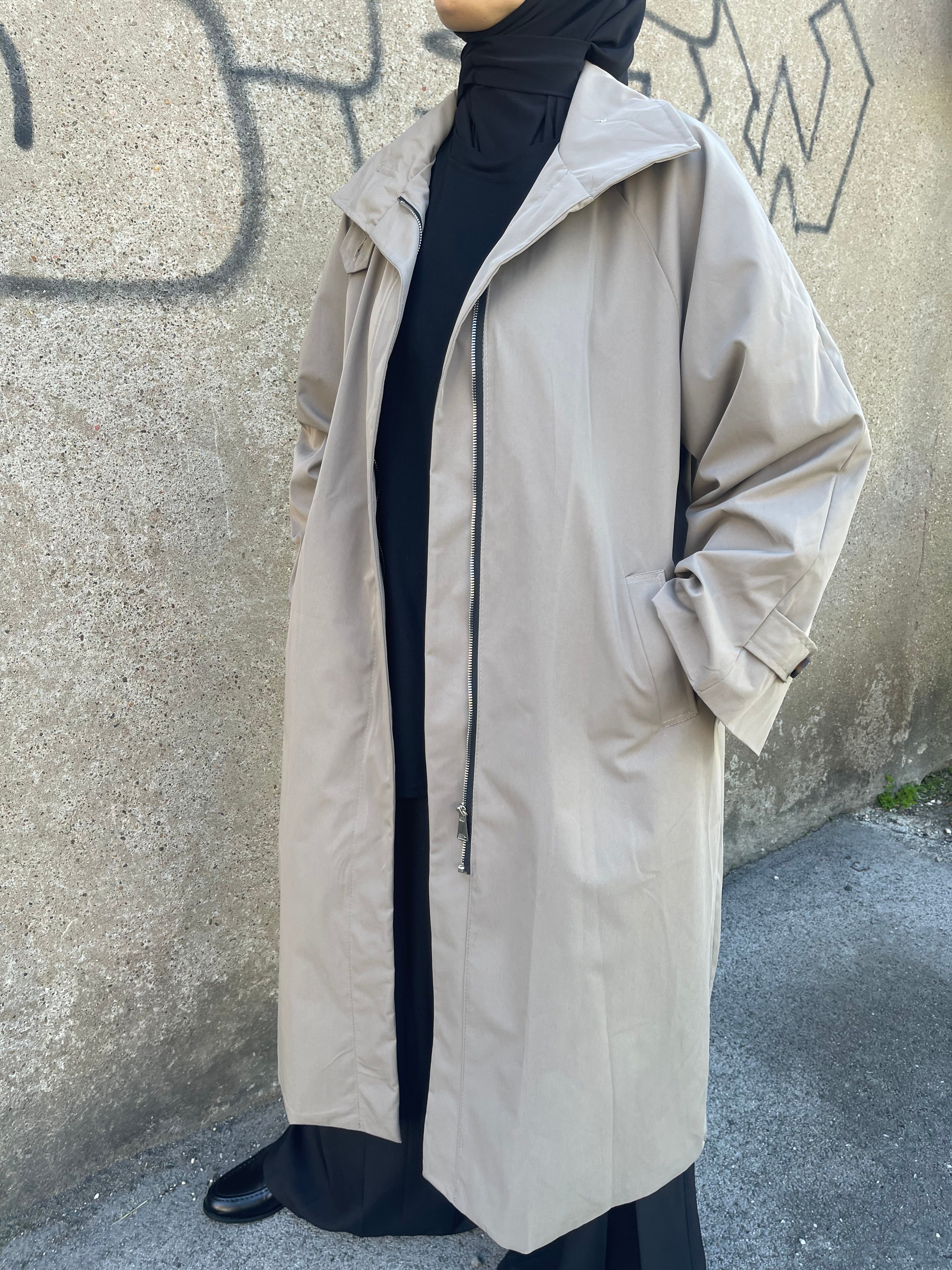 Parka beige