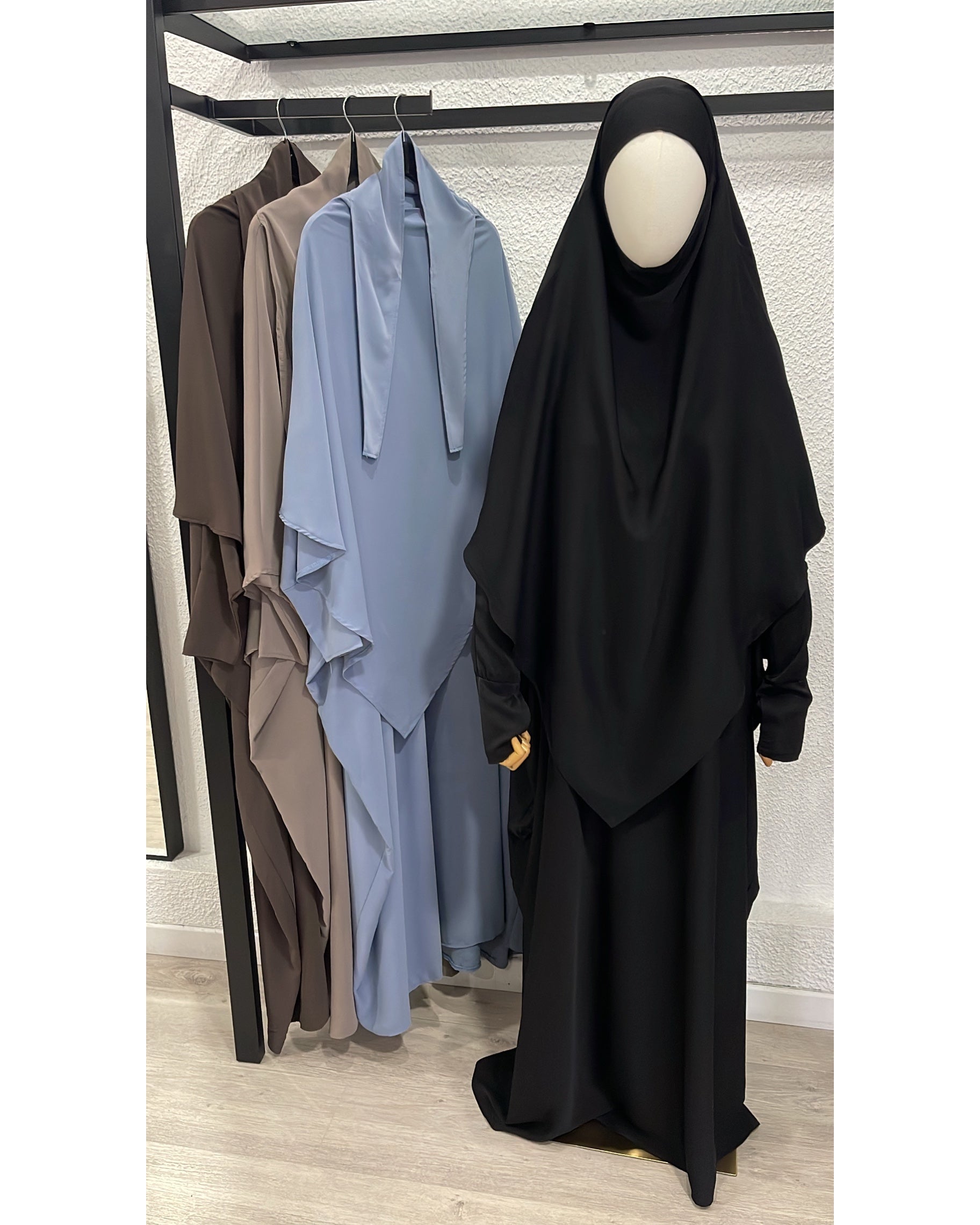 Ensemble khimar Soie de Medine