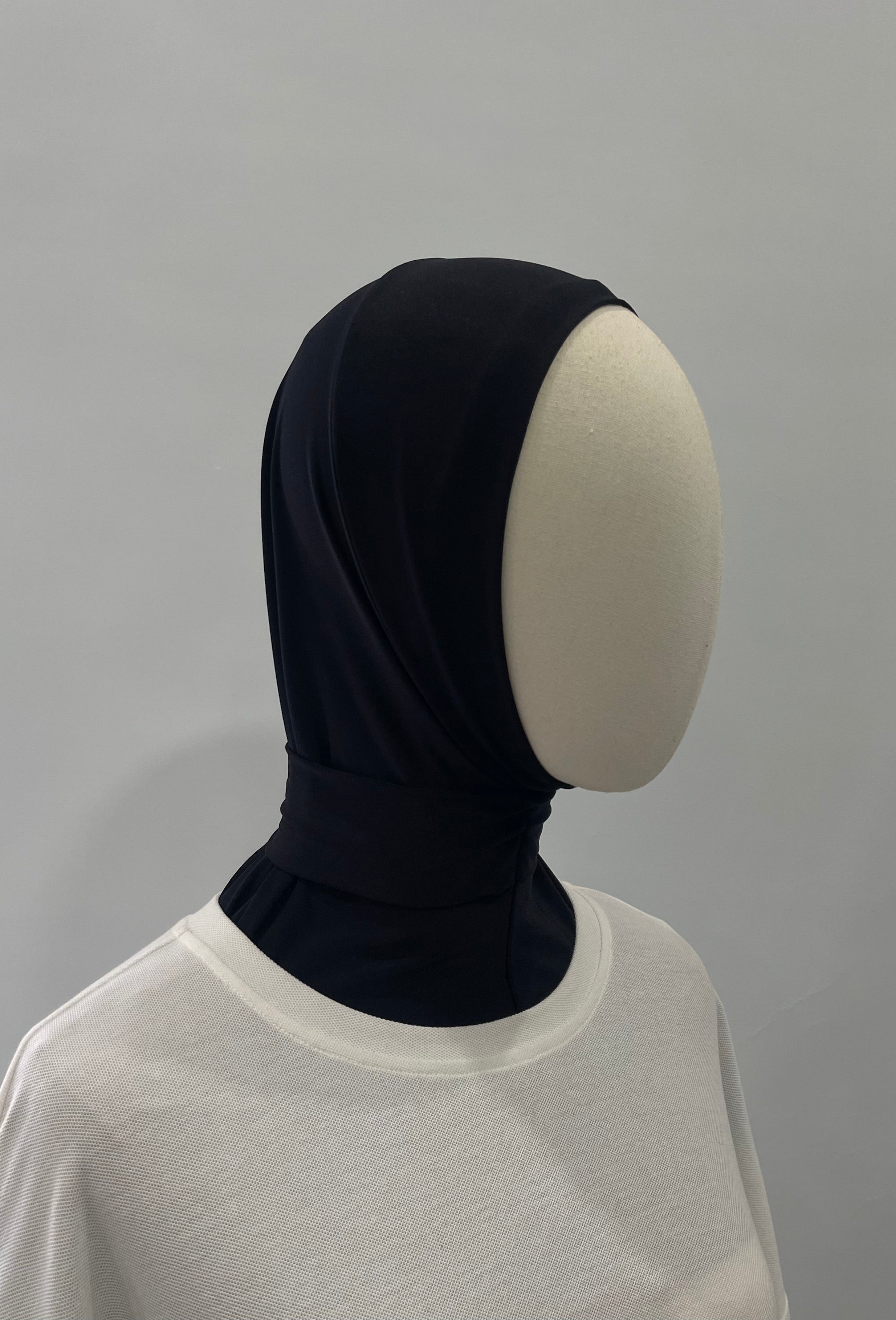 Hijab cagoule noir
