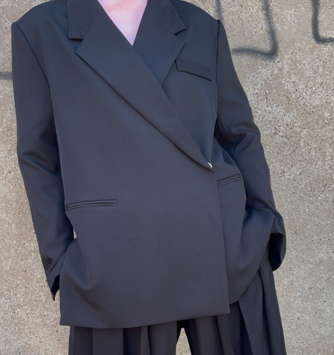Blazer premium croisé