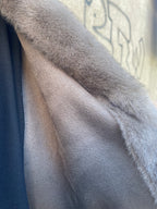 Manteau premium à fourrure