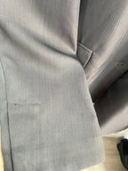 Blazer gris oversize
