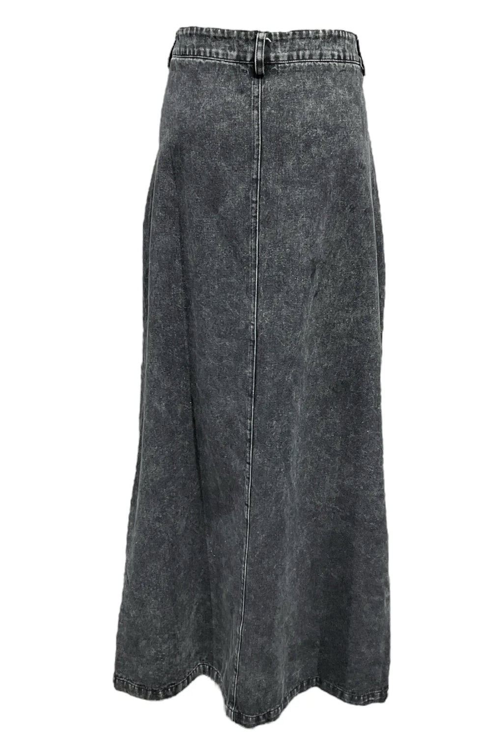 Jupe en jean grise