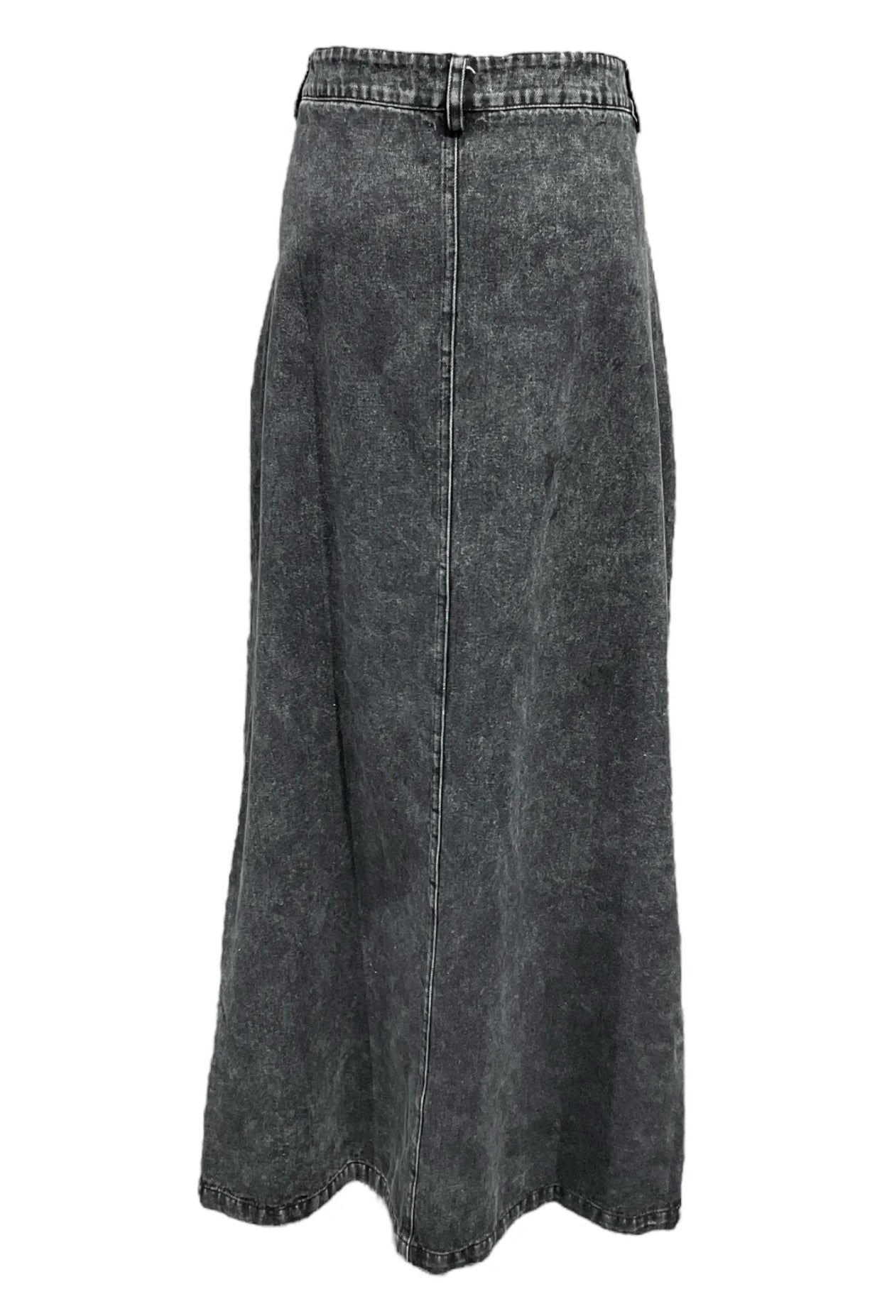 Jupe en jean grise