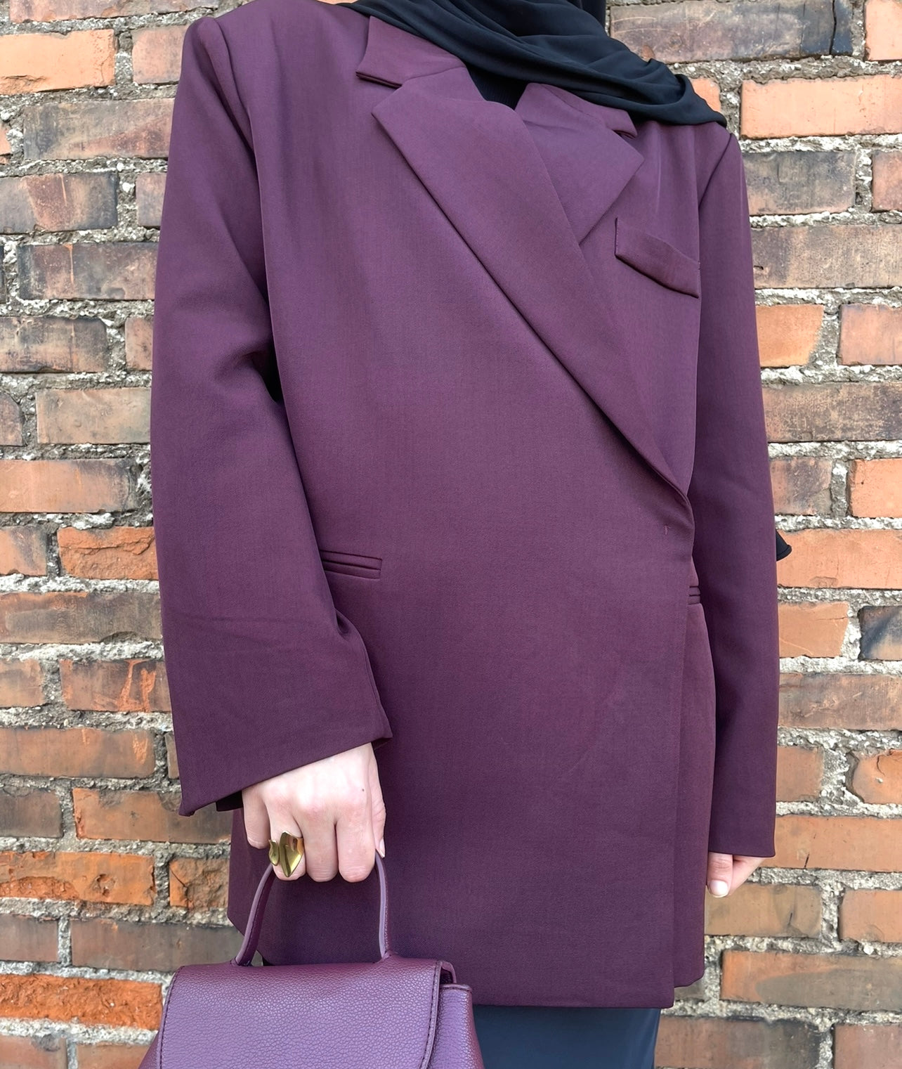 Blazer premium croisé