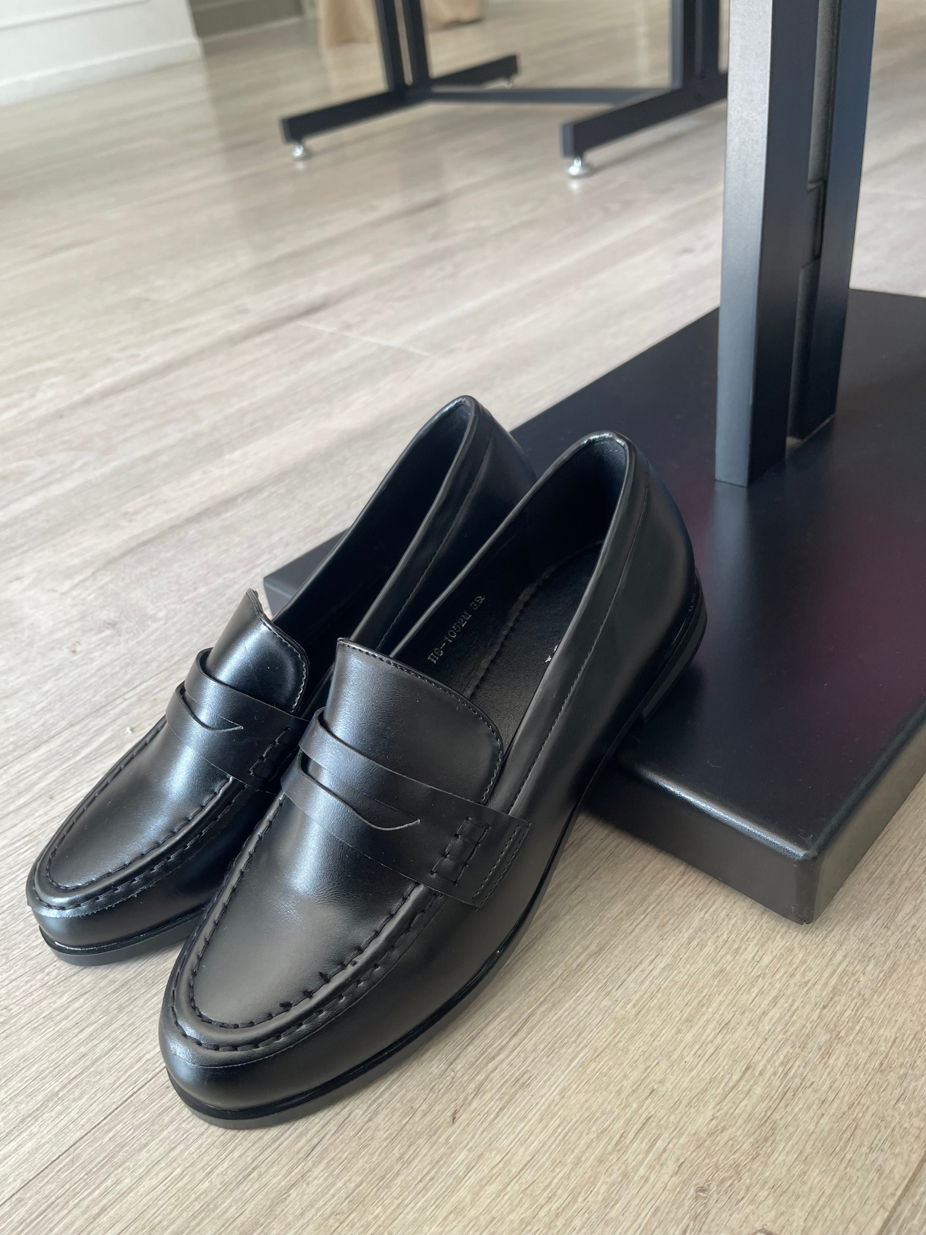 Mocassin noir