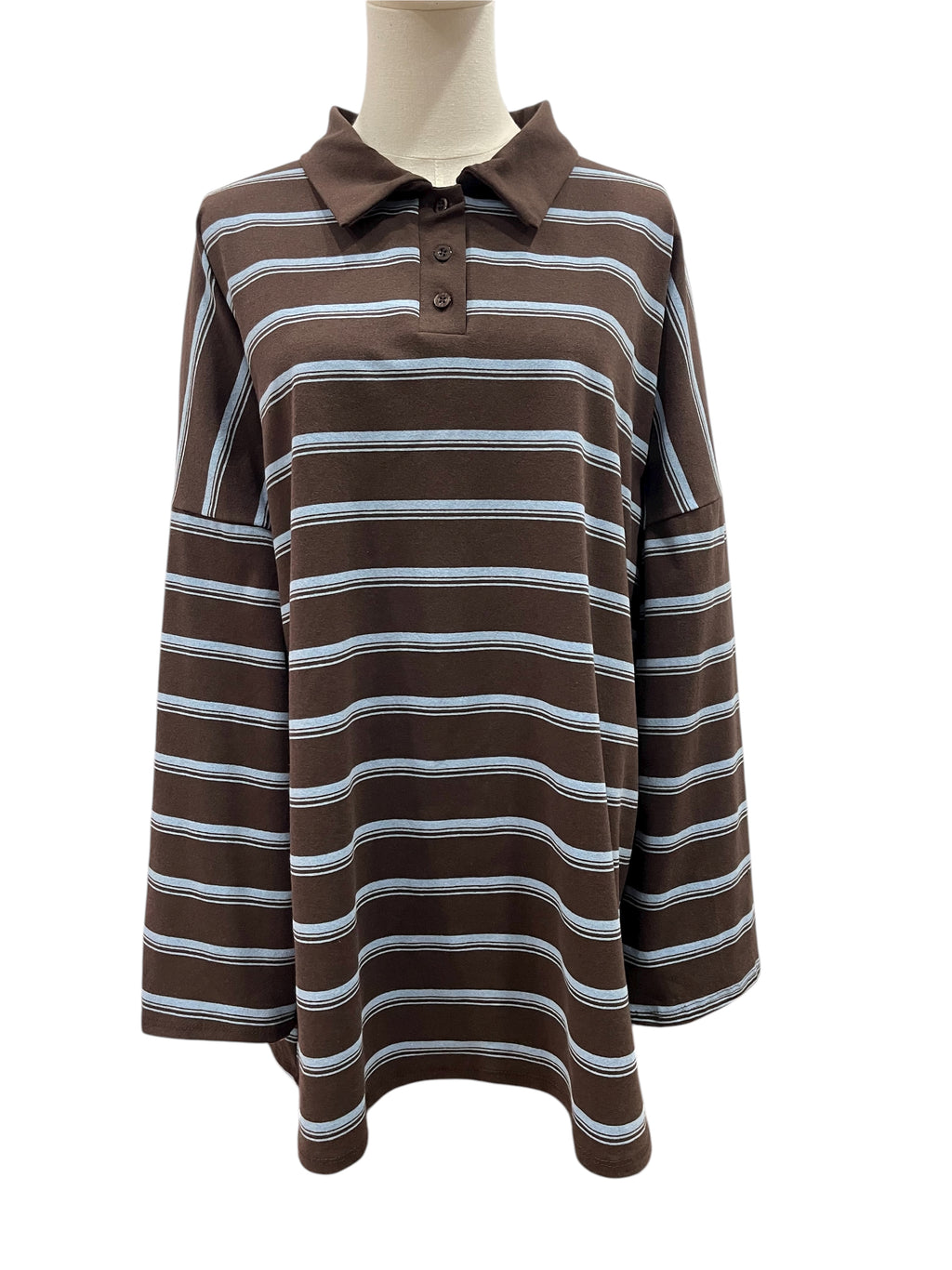 Polo rayé