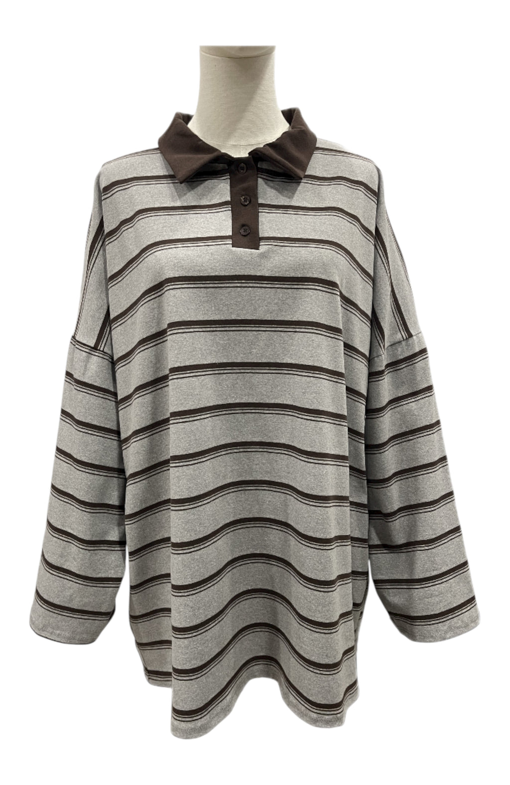 Polo rayé