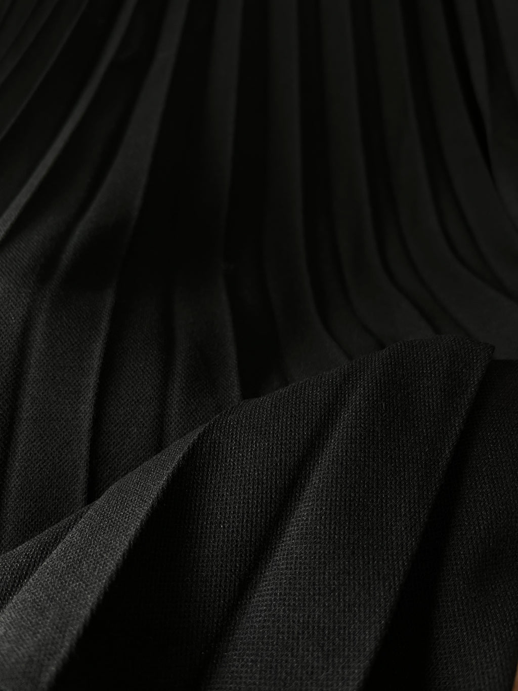 Jupe plissée en maille