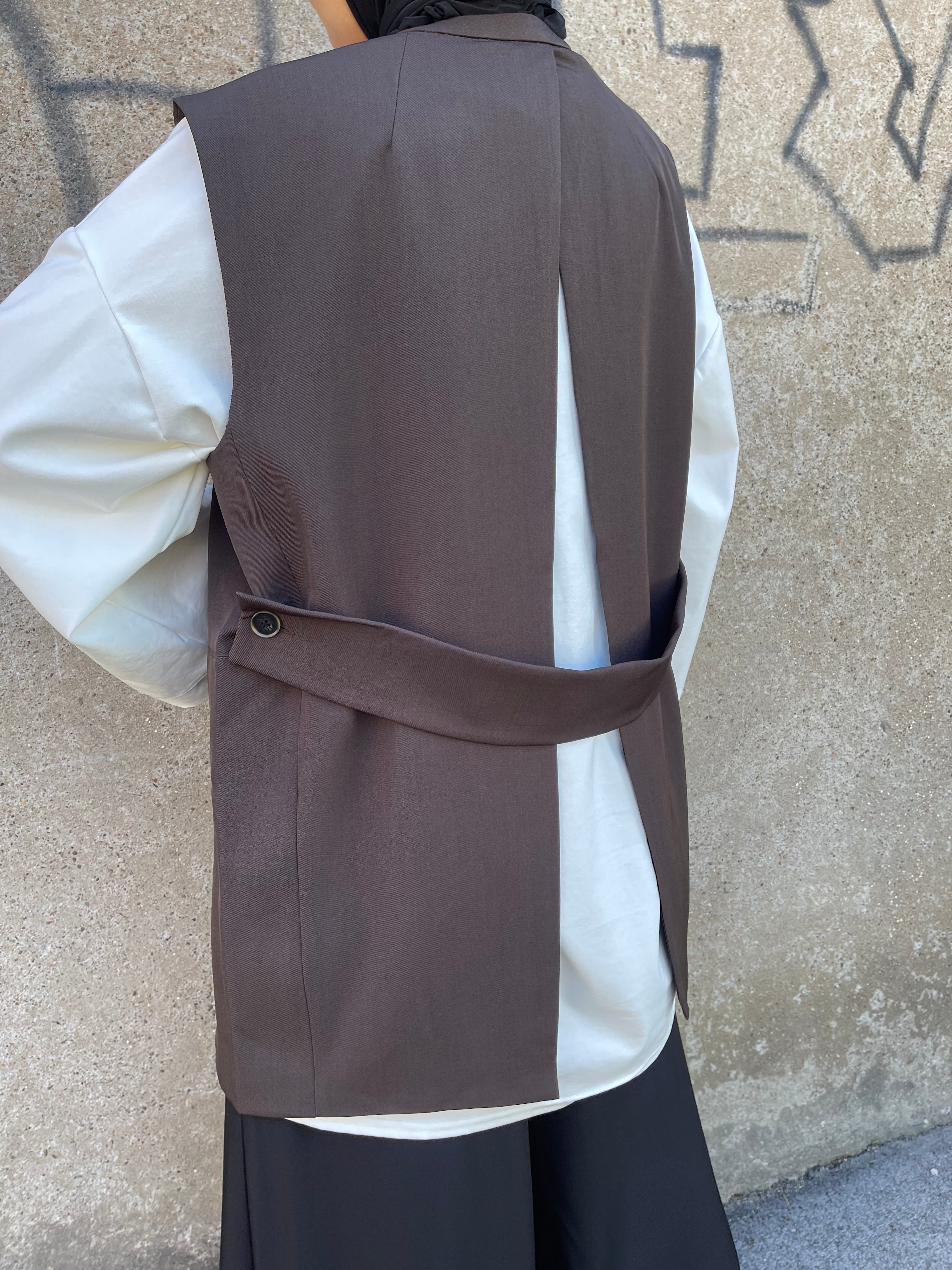 Blazer premium chocolat